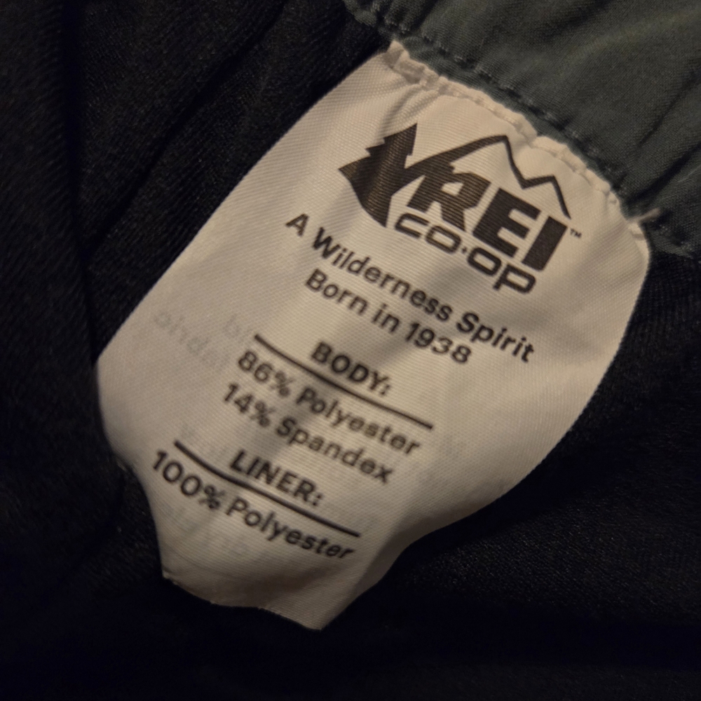REI Men's Athletic Shorts - Slate Blue. Size XL - Picture 6 of 8